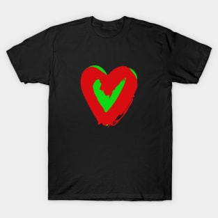 BJYX Love Dot Heart T-Shirt